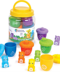 Learning Resources Snap‑n‑Learn Surprise Squirrels